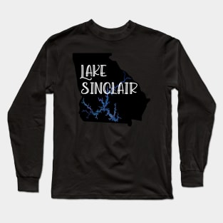 Lake Sinclair in Georgia Long Sleeve T-Shirt